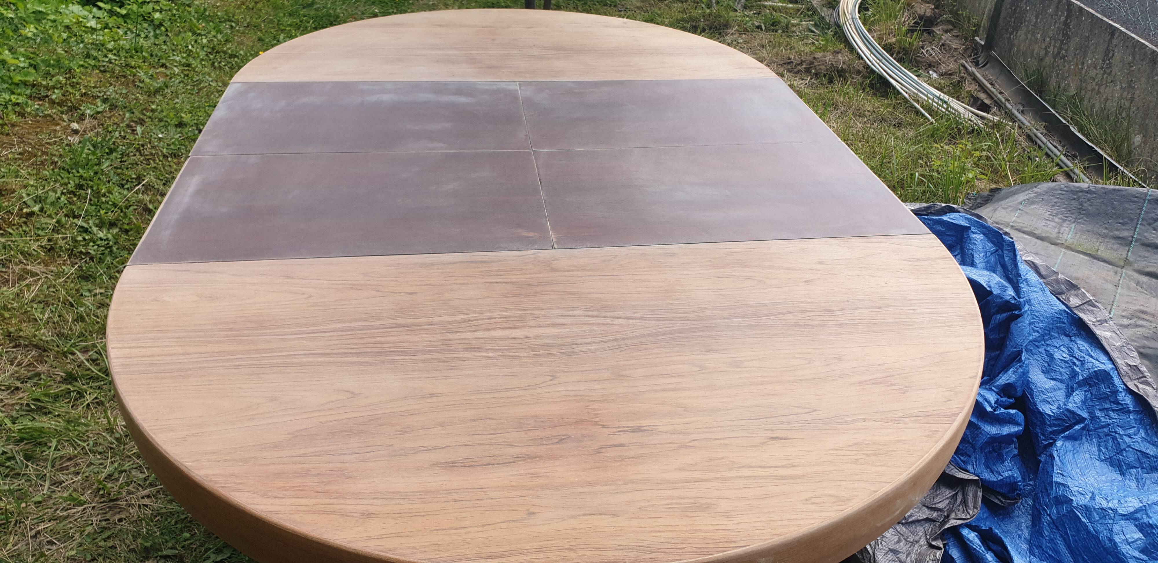 Vintage Danish Rosewood Extendable Dining Table