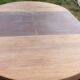 Table de salle à manger extensible en palissandre vintage danoise