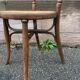 Paire de chaises de café bistrot viennoise par L. & H. Cambier Frères bois courbé belgique
