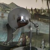 Desk pendulum 1970 vintage lamp