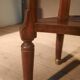 Louis XVI style marble top side table