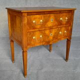 Commode louis XVI  époque 19ème siècle