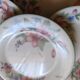 Royal Doulton "Carmel" 1991 | 6 dessert plates with floral decoration