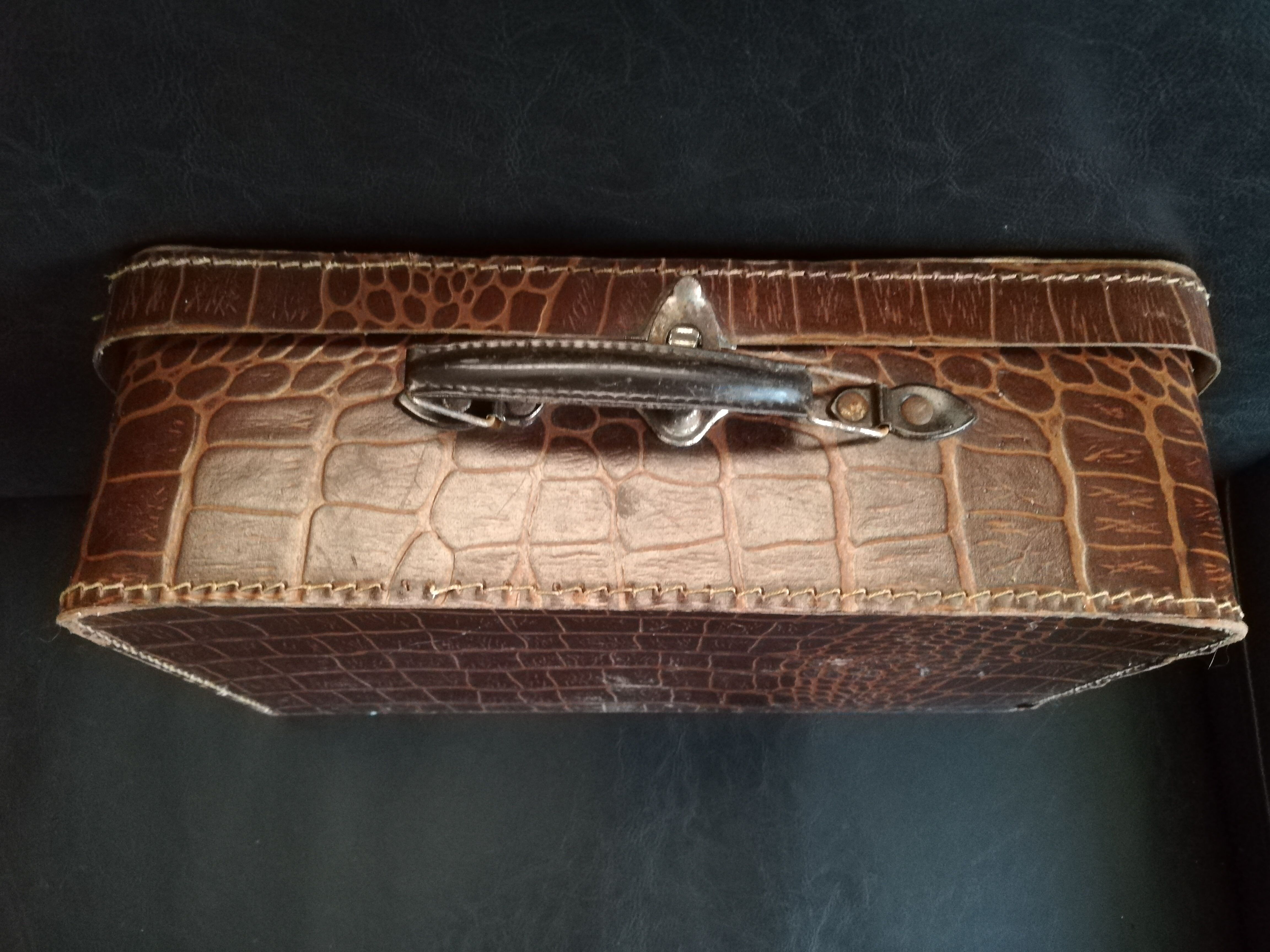 Old sewing box suitcase