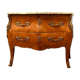 Louis XV-style Gabée chest of drawers in 20th century rosewood marquetry