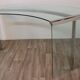 Board president by Gallotti & Radice in glass and chrome