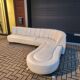 de Sede 1064 (lounge) sofa in Select 2413 snow by Hugo de Ruiter