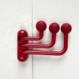 Postmodern Italian folding coat rack by Patrizia Angeloni for Confalonieri, 1980s.