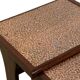 mid century  Copper nesting tables 'Birstall'