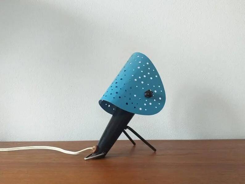 Midcentury Table Lamp by Ernst Igl for Hillebrand, 1950s