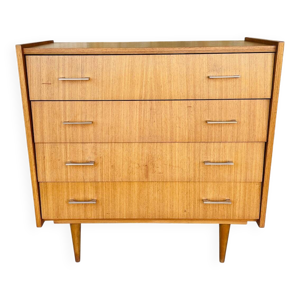 Commode vintage à 4 - tiroirs