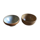 Set of 2 sandstone bowls