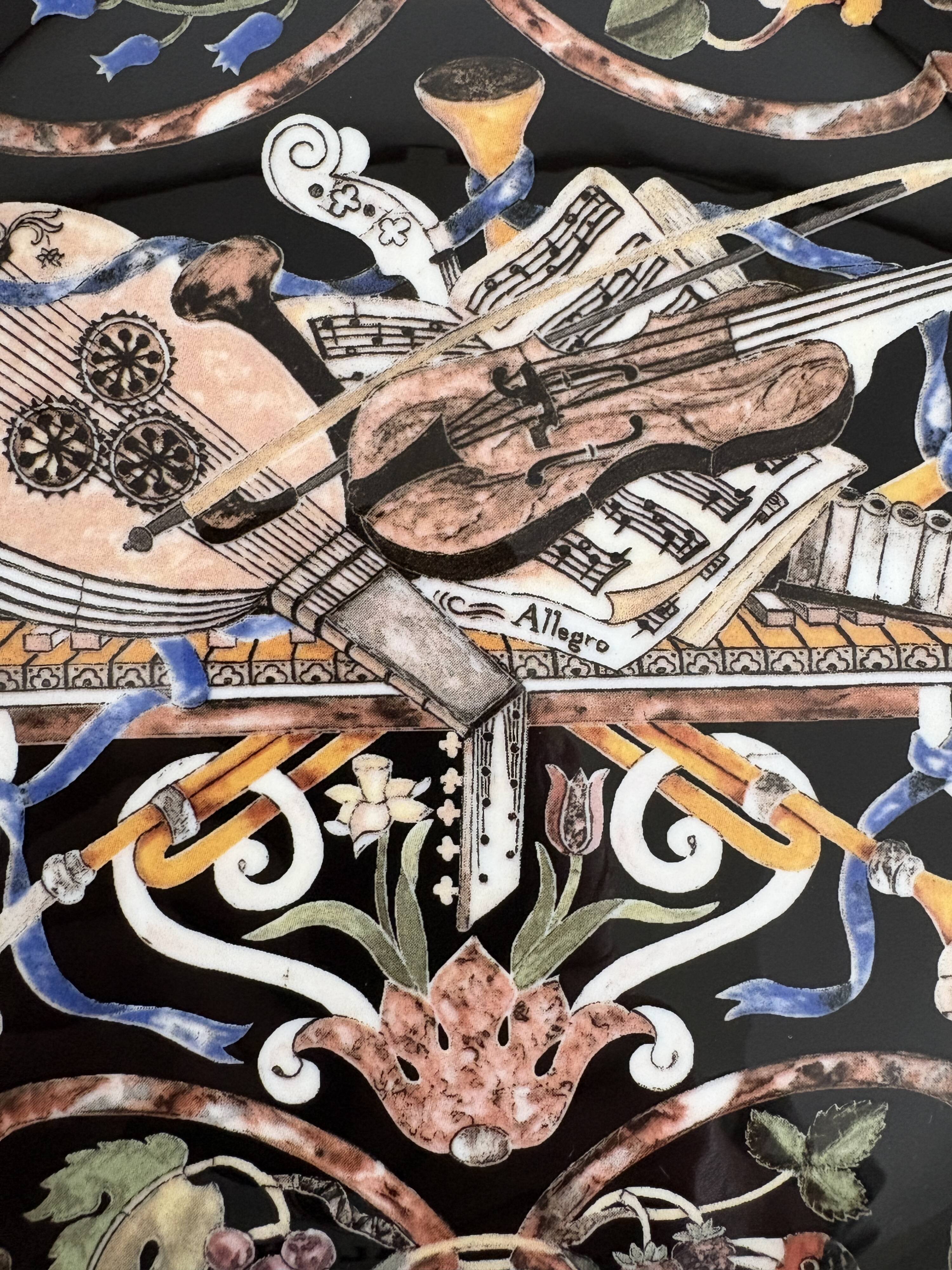 Gallo Design Collection Plate Saxony Porcelain