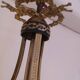 Lustre panier ancien en bronze