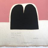 Pierre SZÉKELY, Art nu n°1, 1974. Original print signed in pencil