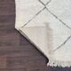 Beni Ouarain hallway rug with hollow diamonds 97x300cm