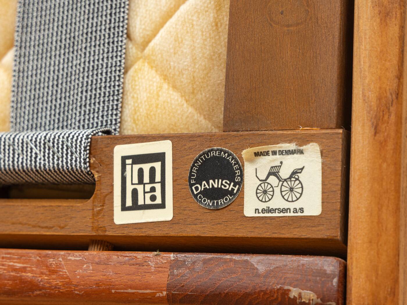 1960s armchair, Illum Wikkelsø