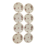 8 Limoges porcelain dessert plates