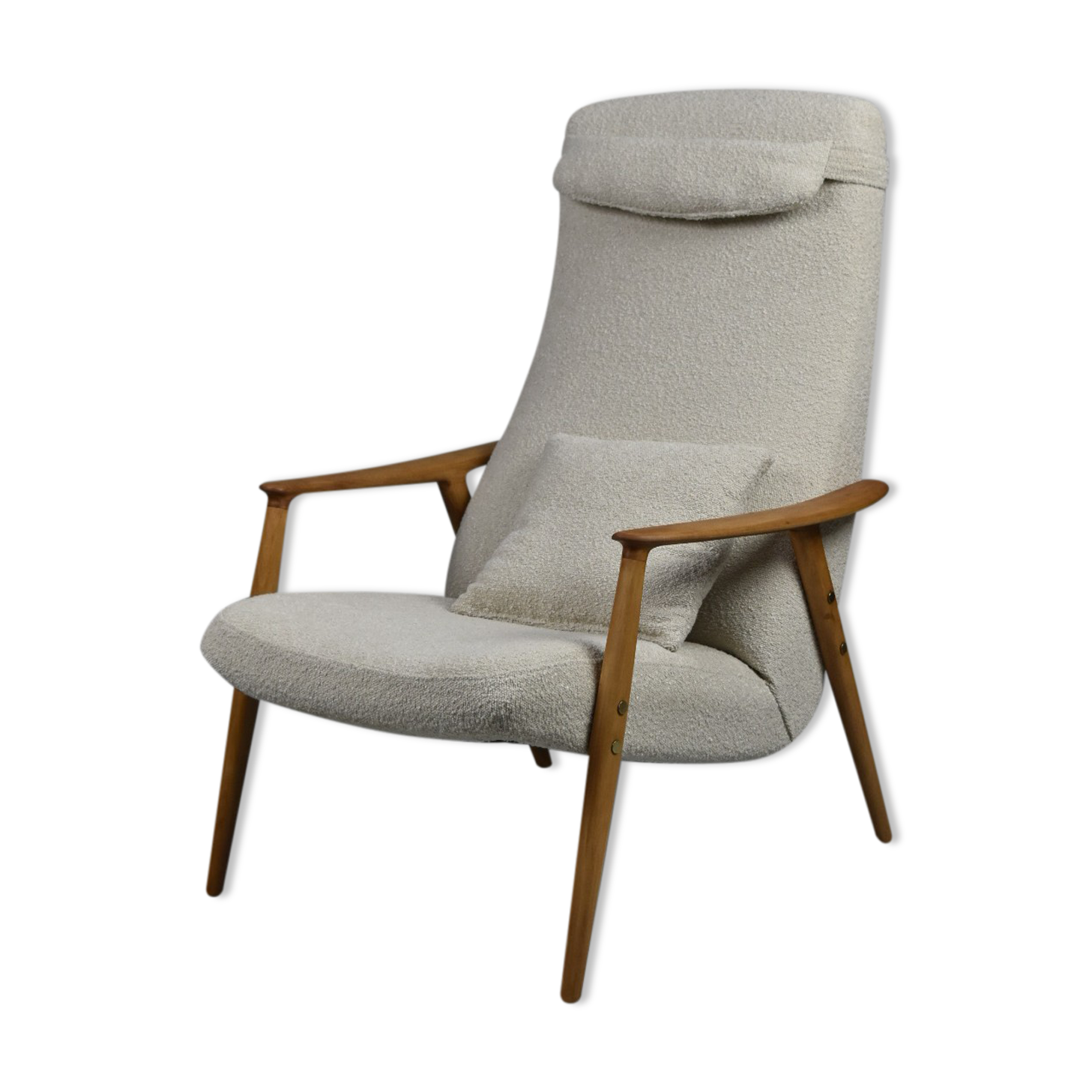 Boucle Armchair Alf Svensson 1960s Bra Bohag