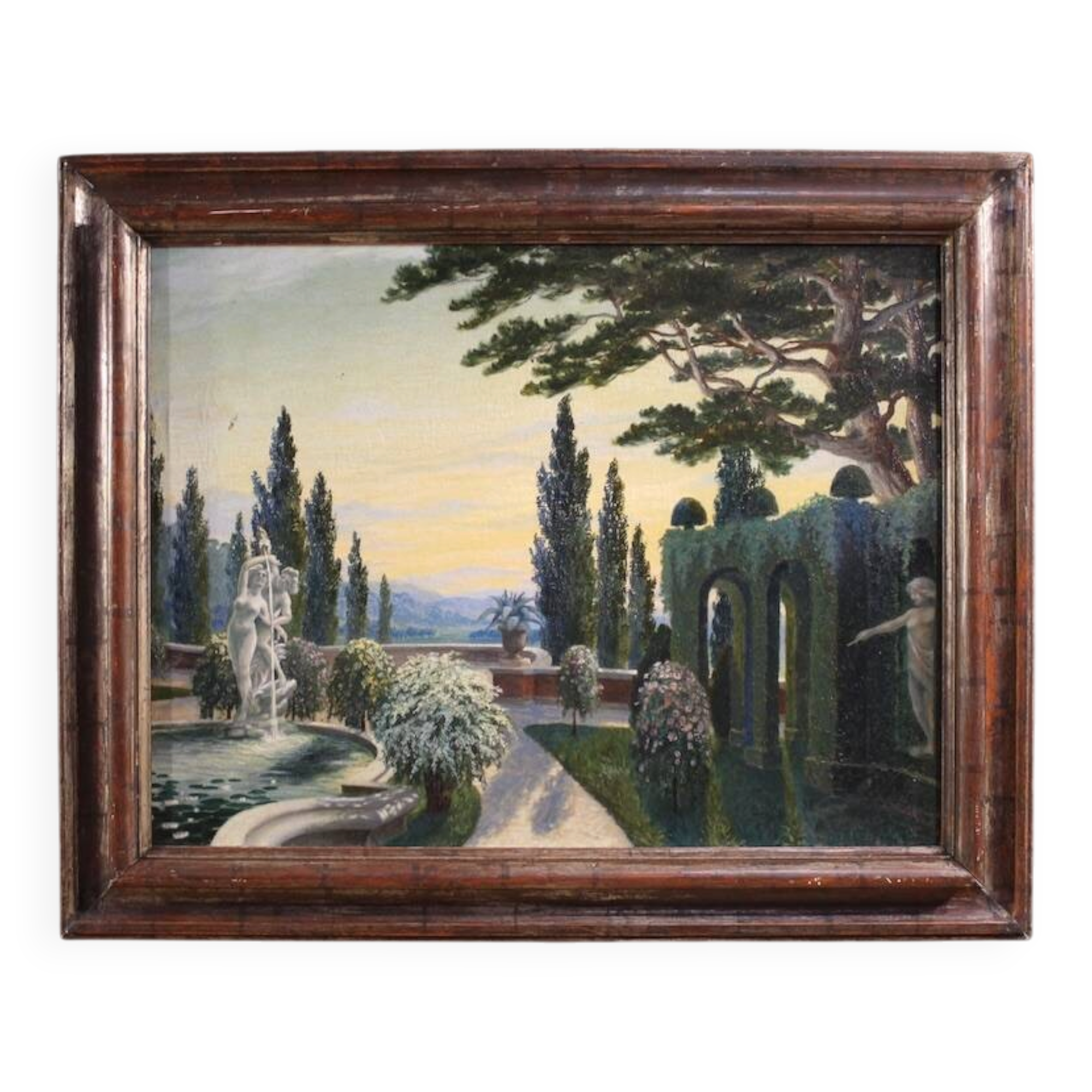Italian landscape painting from the first half of the 20th century