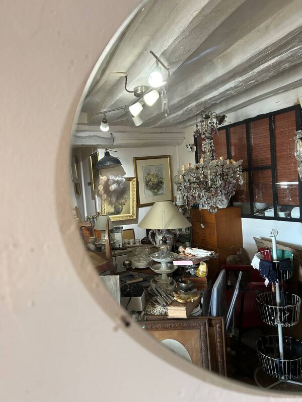Miroir vintage ovale