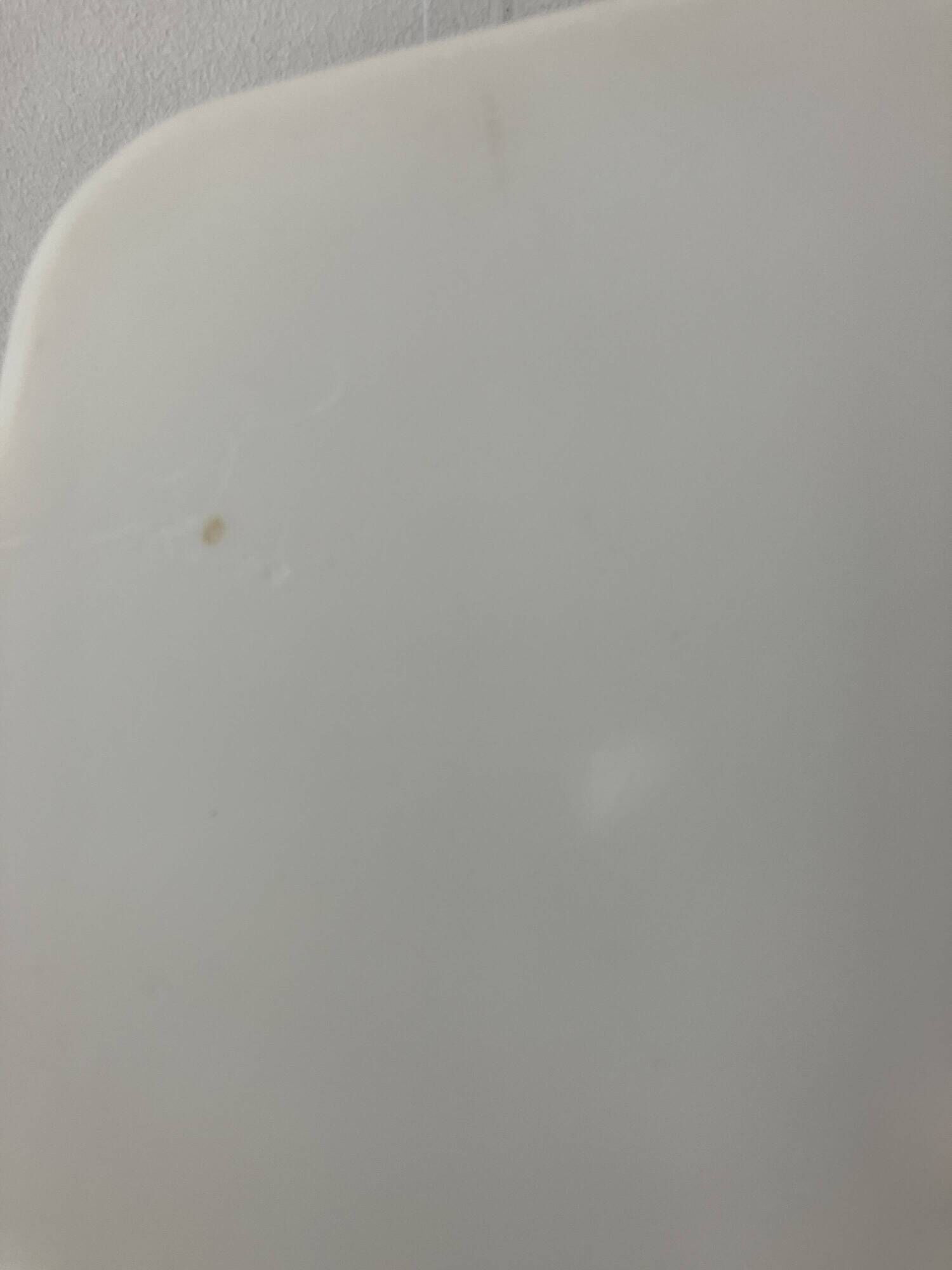 Vintage 70s-Magnificent white square mirror-Syla