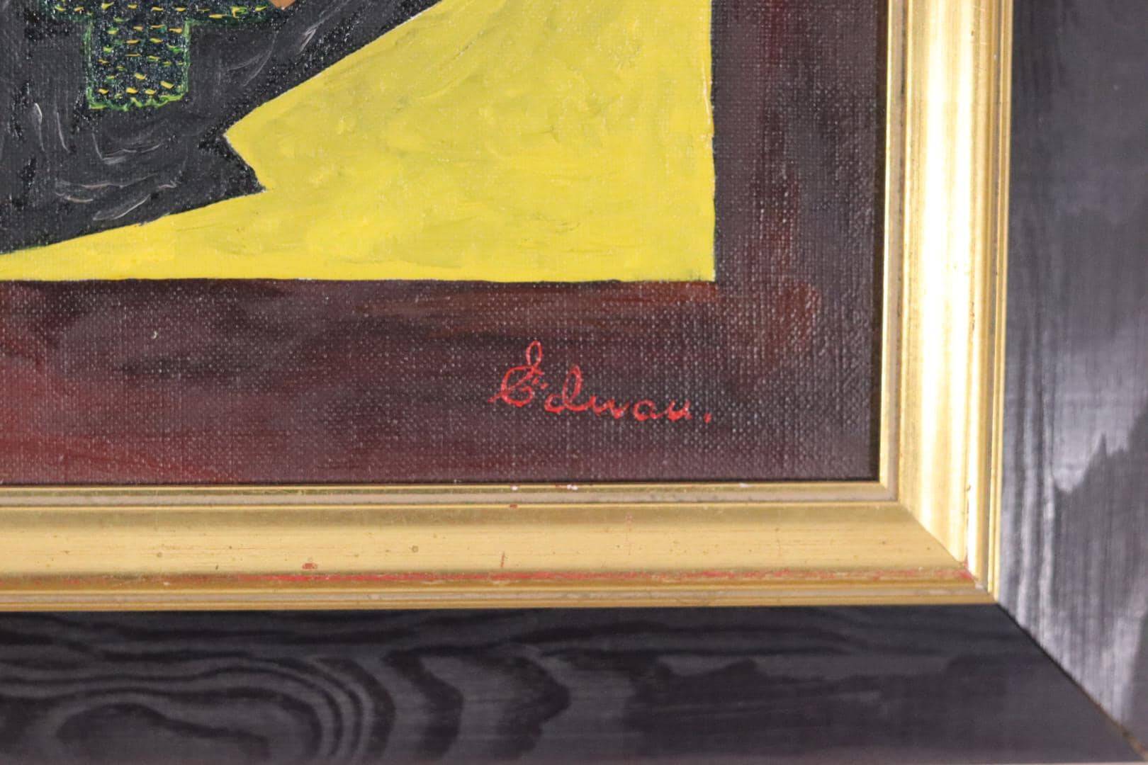 Après la Femme au gant noir – Signé Edwau