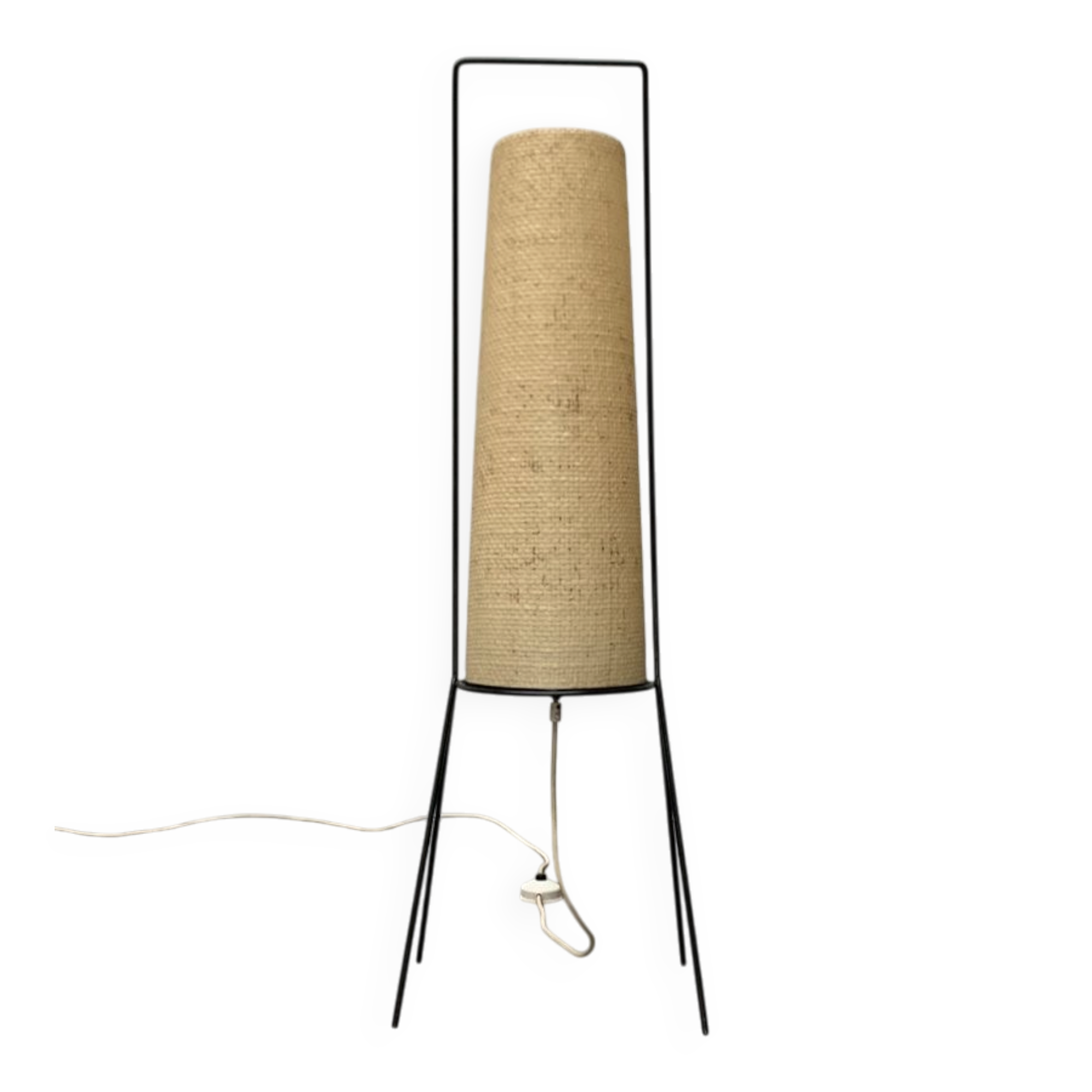 Mid-century minimalist floor lamp by Hesse Leuchten, 1960s.