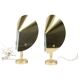 Aneta brass wall lights Sweden 1970