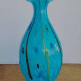 Vaas Meerkleurige en verre, style rétro, jaren 1980, Murano, italie