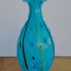 Vaas Meerkleurige en verre, style rétro, jaren 1980, Murano, italie