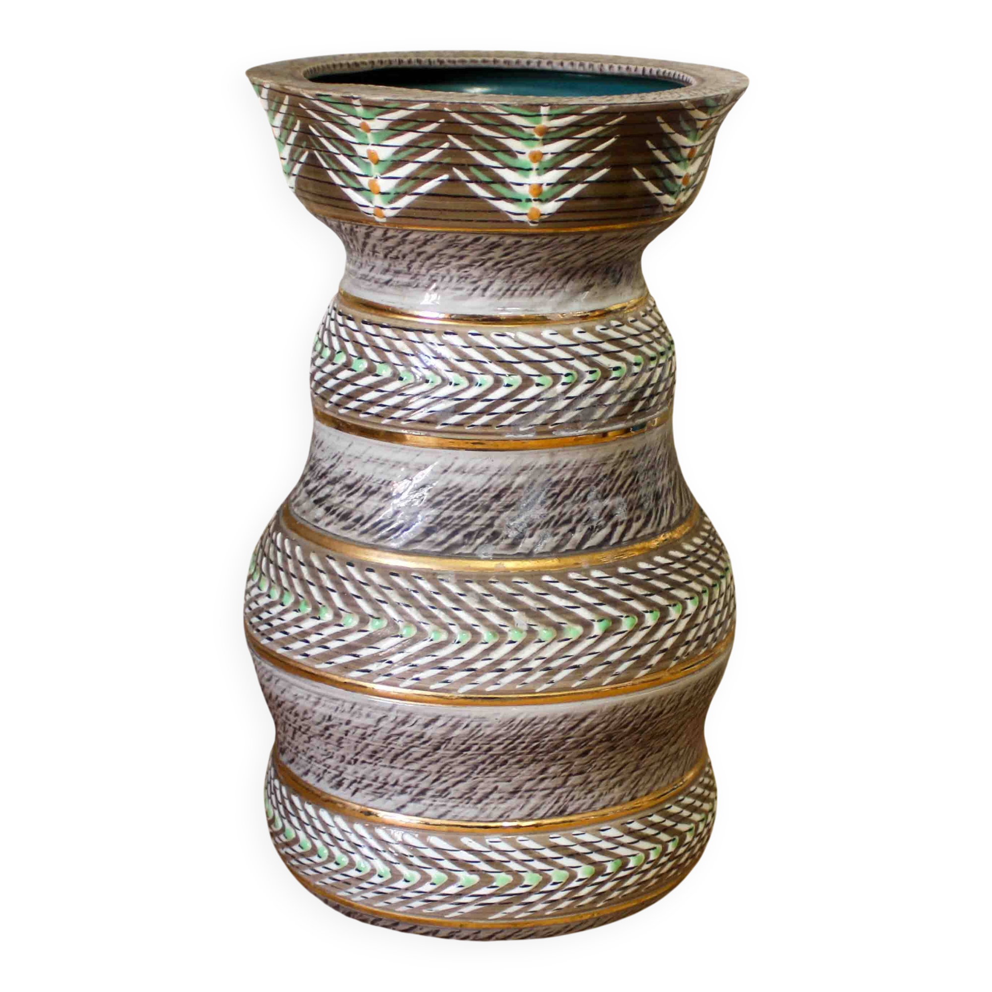 Large ceramic vase by Jacques Breugnot