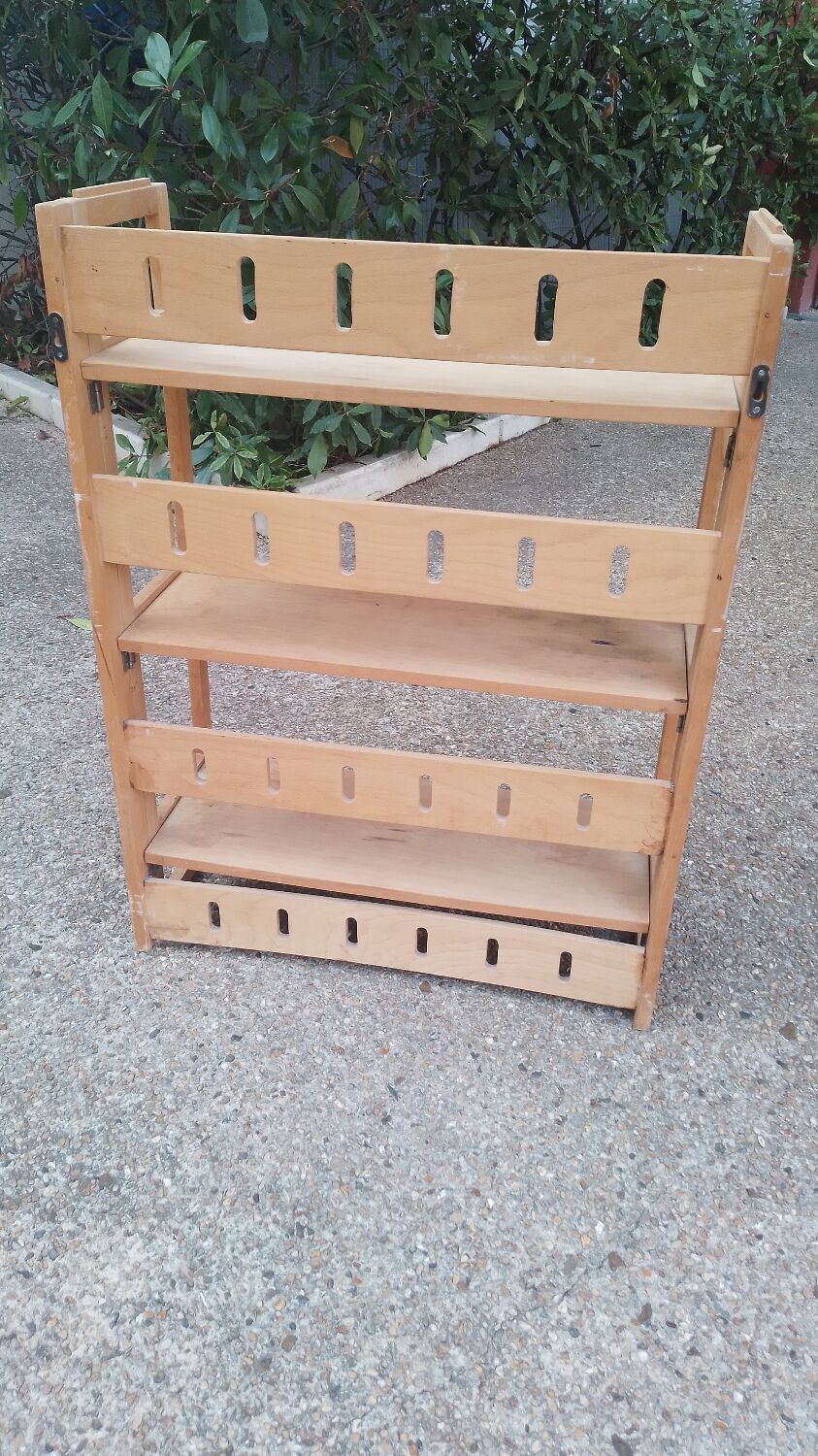 Folding bookcase