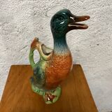 Vintage St Clément duck pitcher