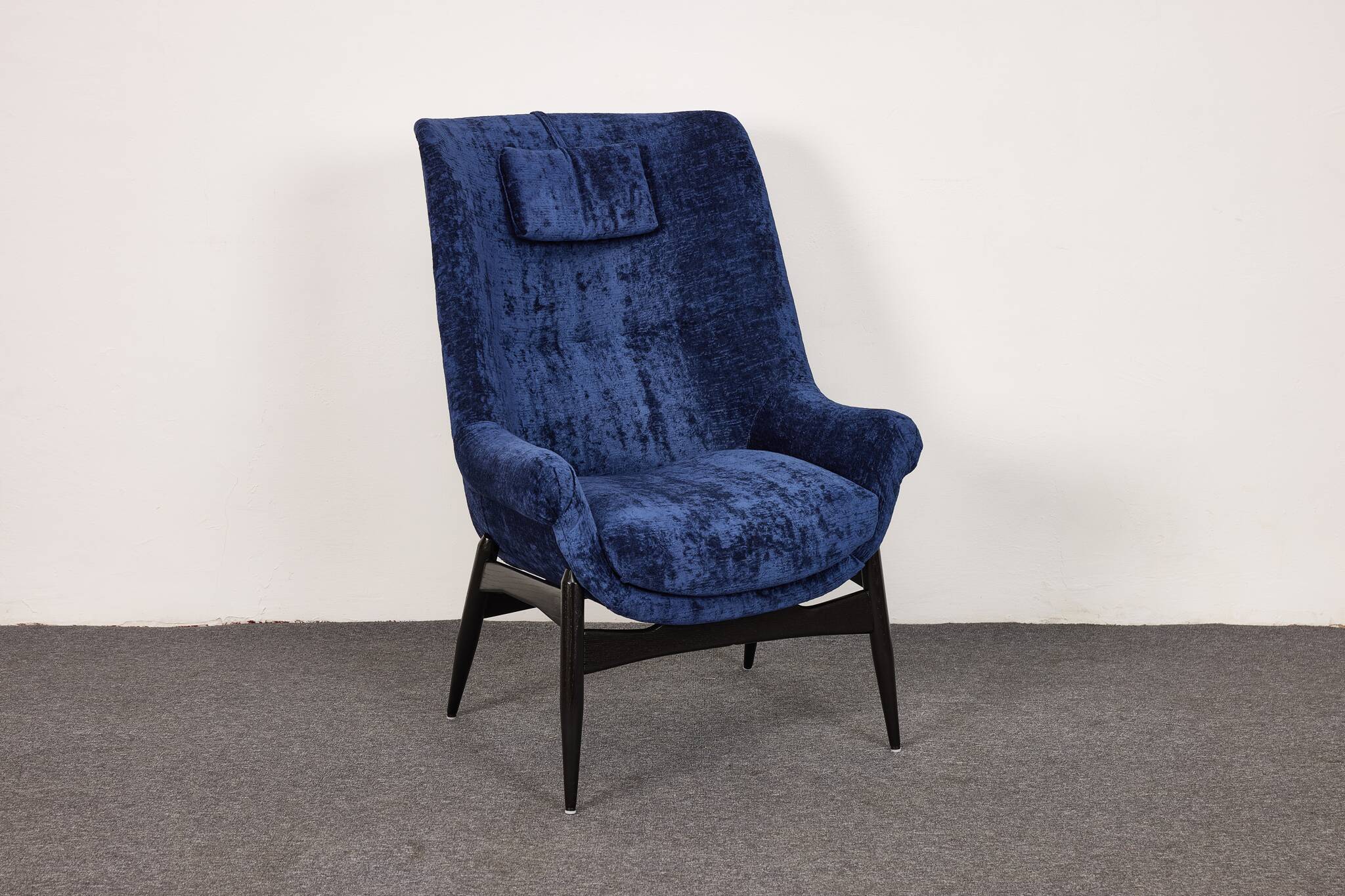 Mid-century, large lounge armchair by Júlia Gaubek, 1960s, Hungary