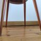 Set of 4 BAUMANN chairs from the 60s (model 840, Max Bill)