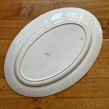 Oval ironstone dish, Henri II, Creil and Montereau, late 19th century
