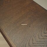 Oak table, Danish design, 1970s, manufacturer: Uldum