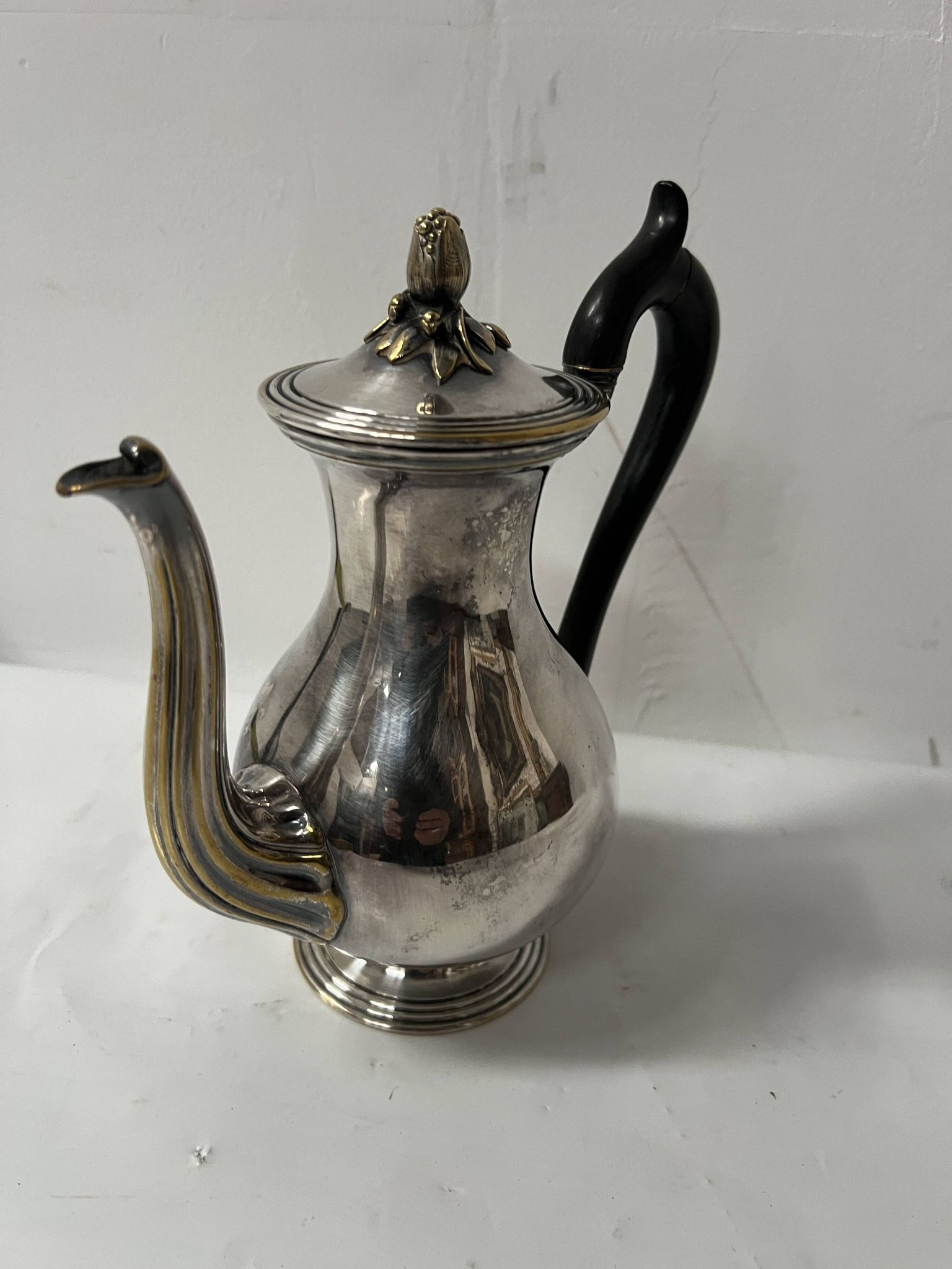 Verseuse en métal argenté de la maison Christofle XX siècle
