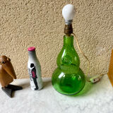 Blown glass rabbit's foot from Biot, France, vintage design from the 1960s.