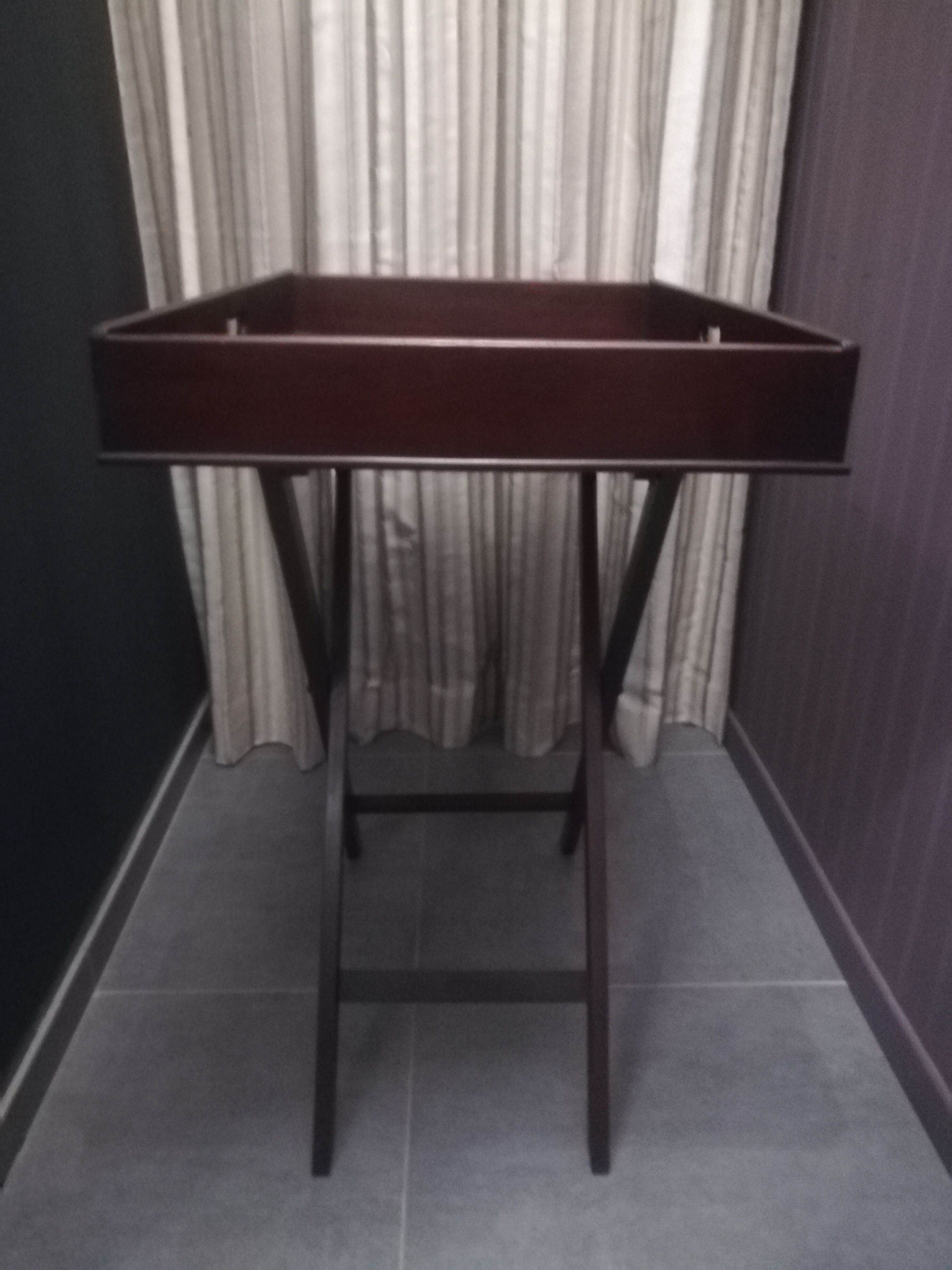 Mahogany Folding Butler Table