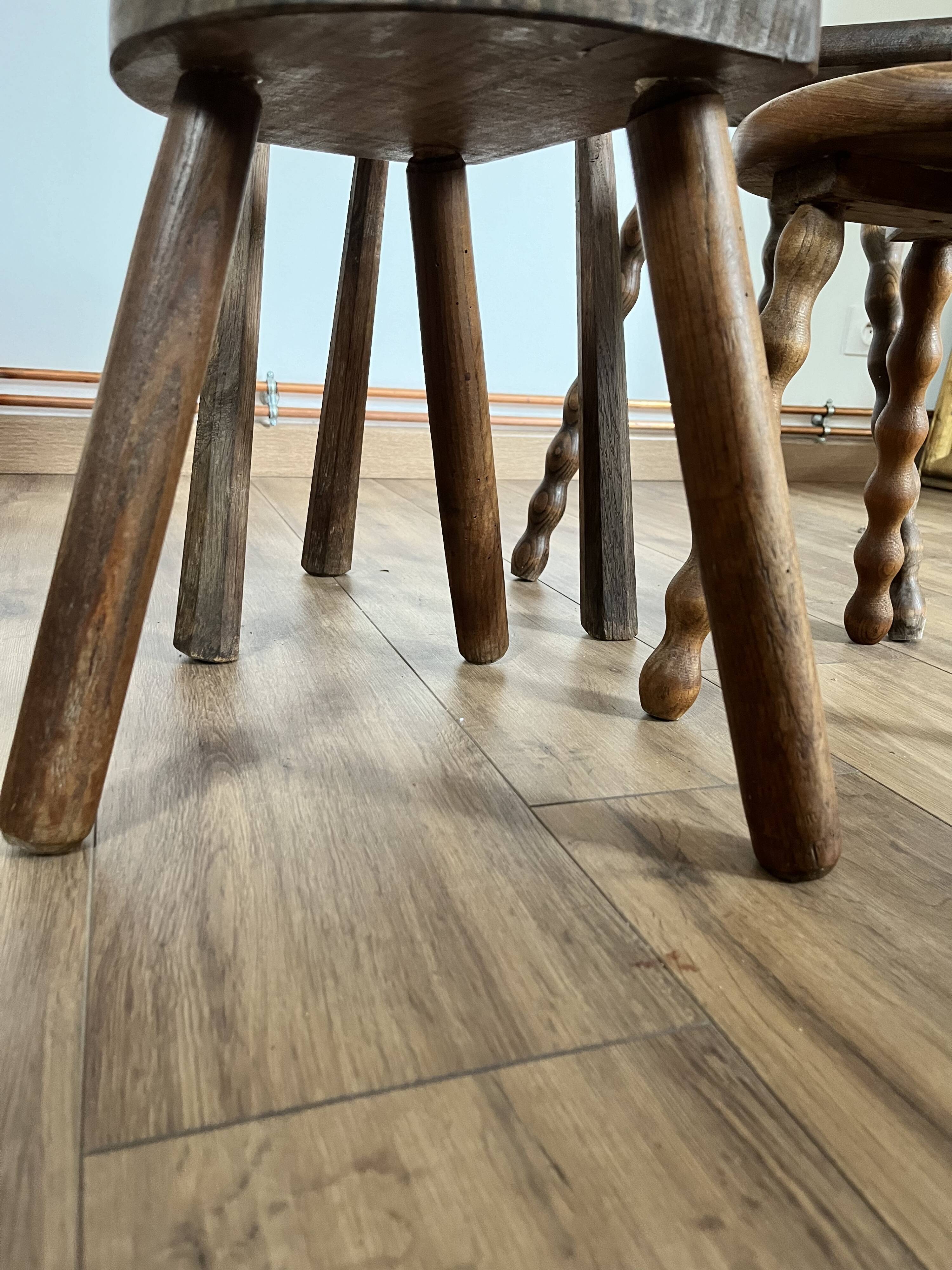 Set of 4 mismatched stools