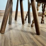 Set of 4 mismatched stools