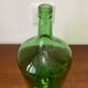 Demijohn in olive glass, 2L