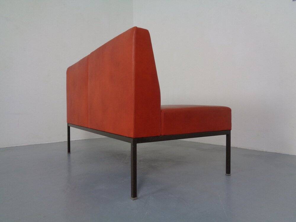 Minimalist 2-Seater Bench, Germany, 1960s