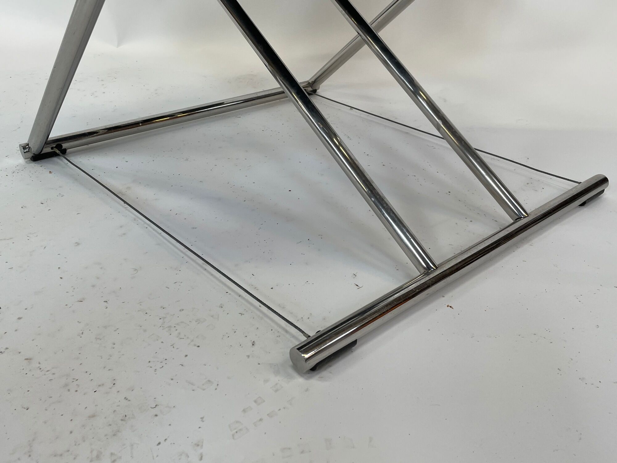 Vintage Sleek Modern Euroka Folding Campaign Lounge Chair by Mark Singer for Melamede
