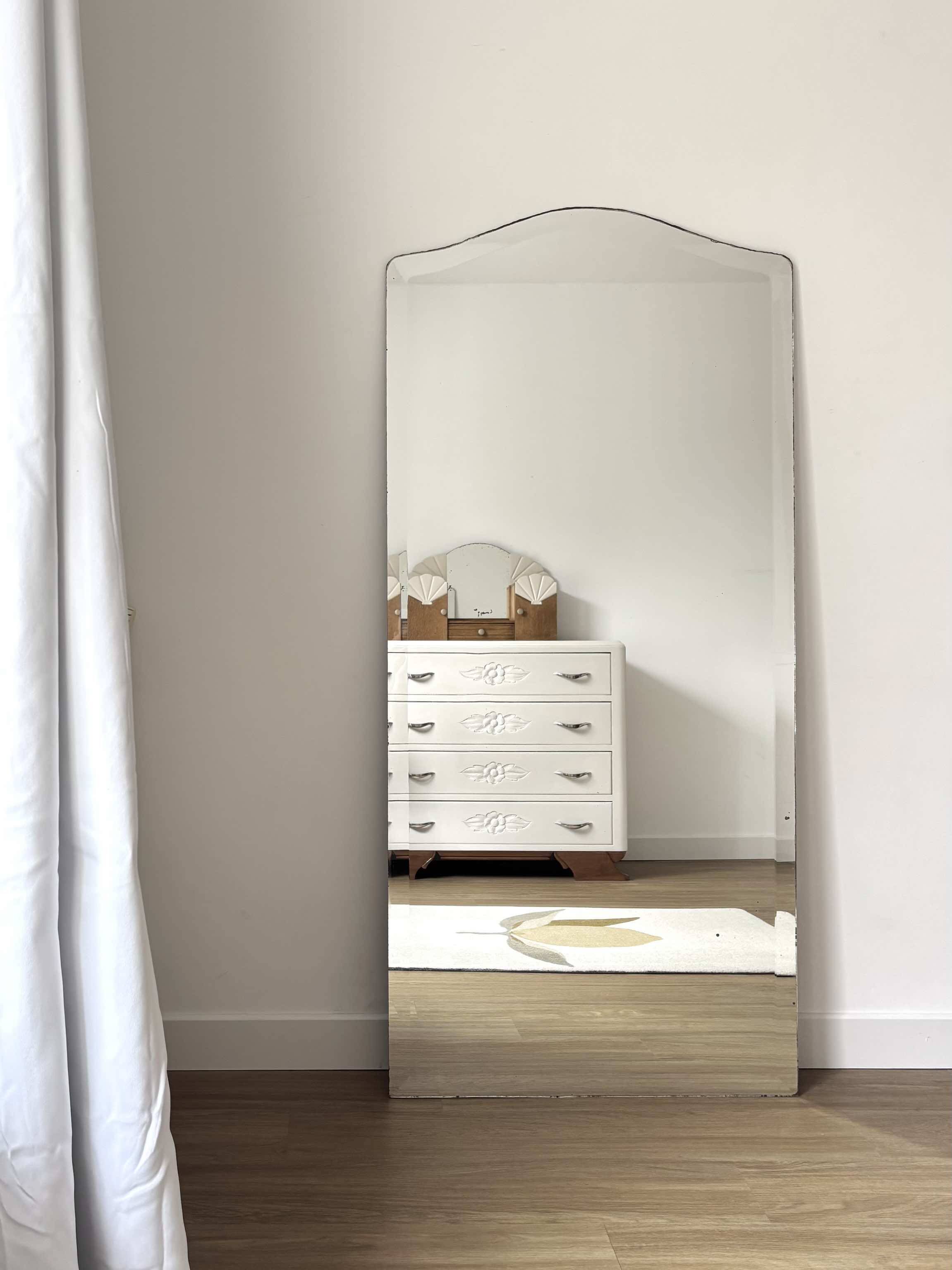 Miroir biseauté art-déco