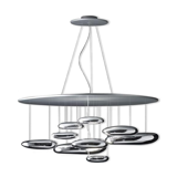 Suspension Artemide modèle Mercury argenté chromé 2018