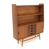 Scandinavian teak bookcase, Sweden, 1960