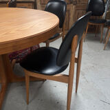 4 chaises Baumann modèle pégase